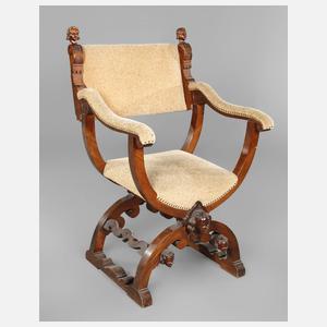 Scherenstuhl Neorenaissance