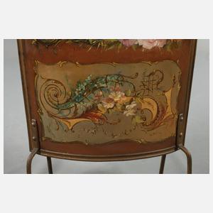 Bemalter Kaminschirm