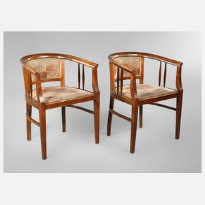 Paar Armlehnstühle