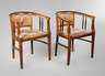 Paar Armlehnstühle