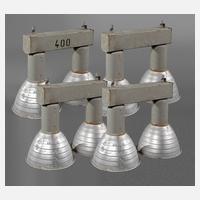 Vier Industrielampen111