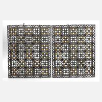 Paar Bleiglasfenster111