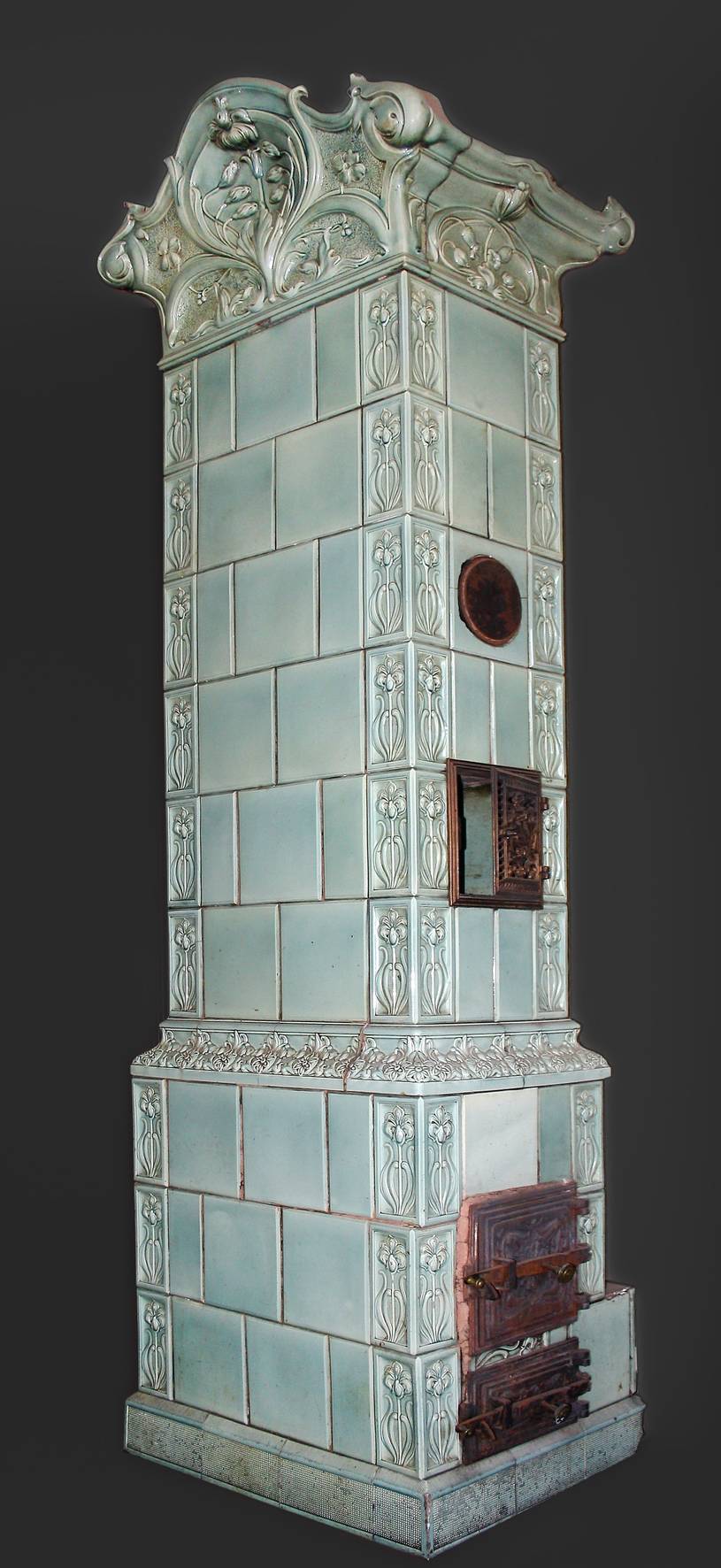 Kachelofen Jugendstil