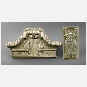 Ofenkrone Jugendstil