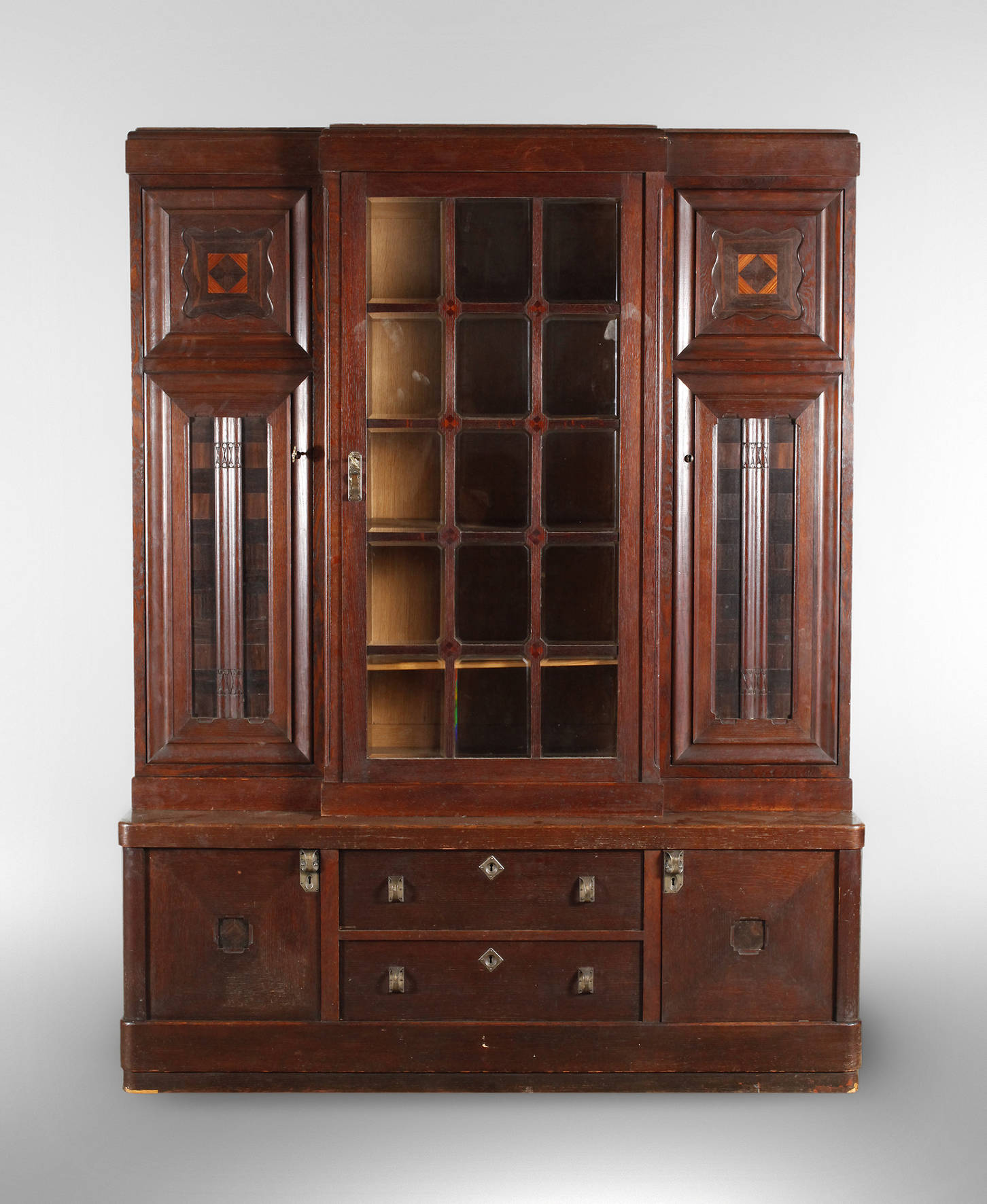 Jugendstil Bücherschrank