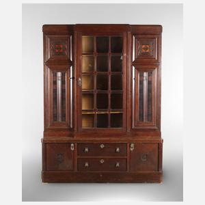 Jugendstil Bücherschrank