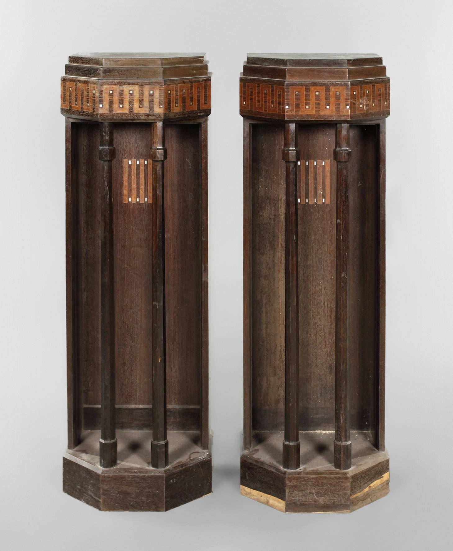 Paar Wandkonsolen Jugendstil