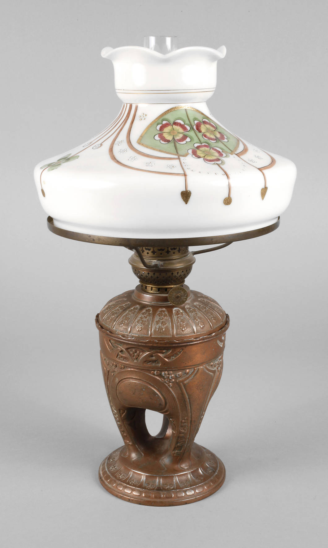 Petroleumlampe Jugendstil