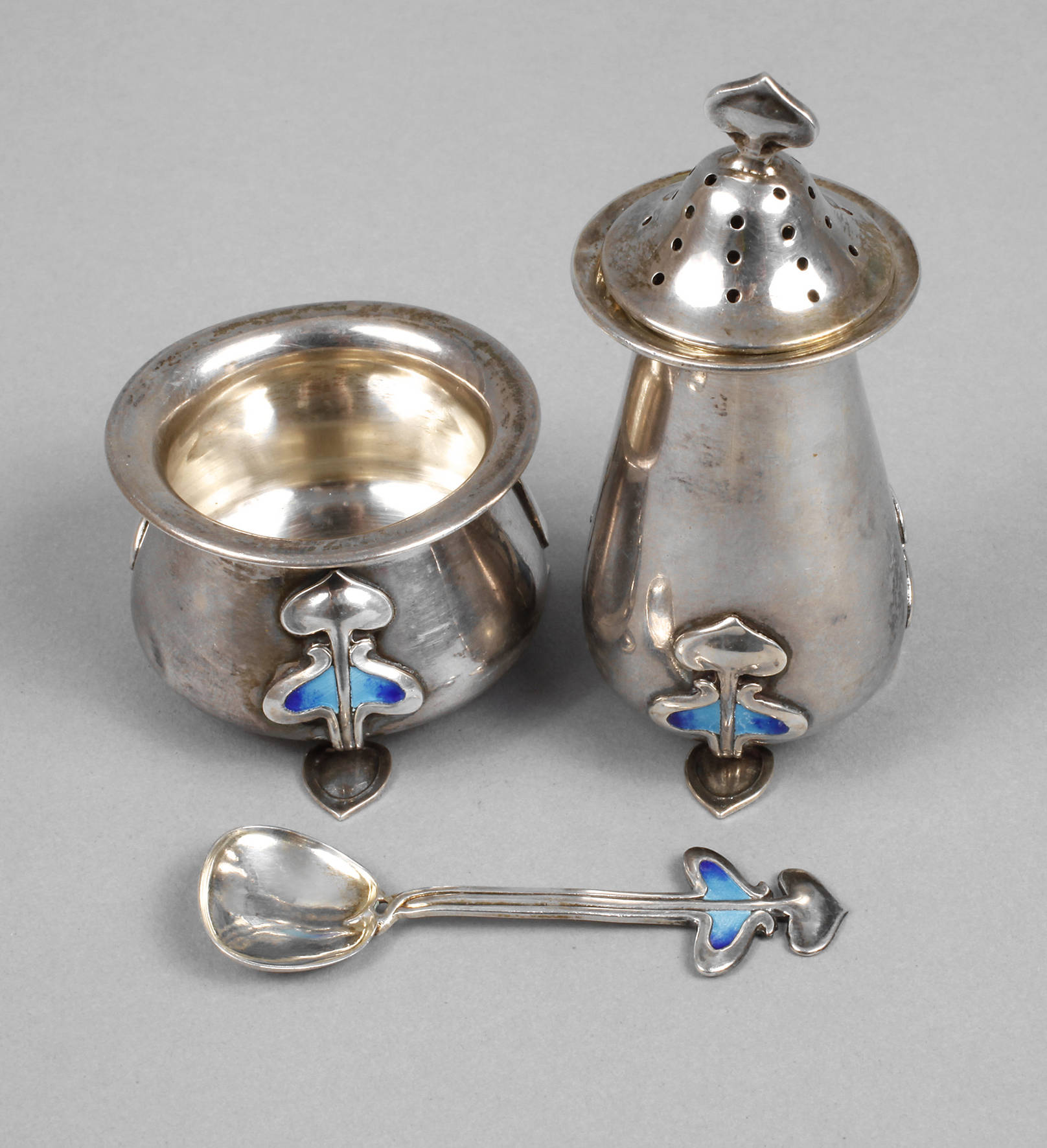 Gewürzset Mappin & Webb Silber