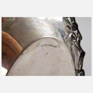 Silberschale Jugendstil