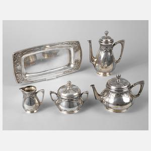 Silberset Jugendstil