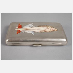 Wien Zigarettendose ”Leda mit dem Schwan”