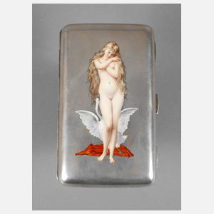 Wien Zigarettendose ”Leda mit dem Schwan”