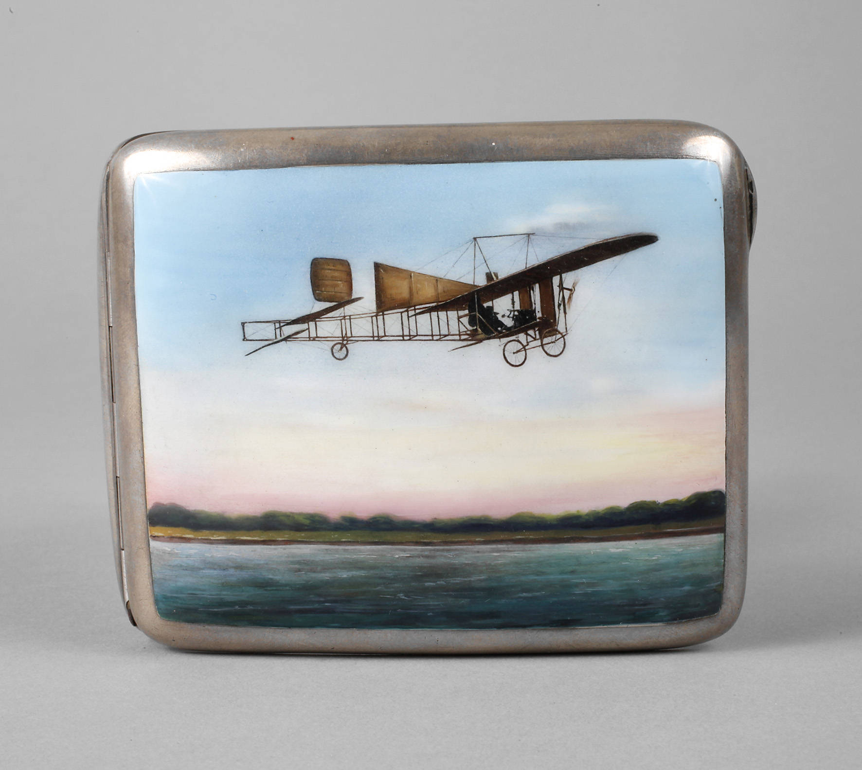 Zigarettendose Blériot XII Monoplane