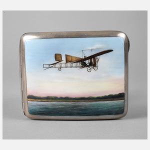 Zigarettendose Blériot XII Monoplane