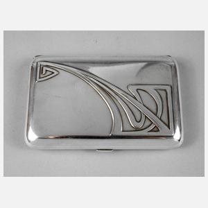 WMF Geislingen Zigarettenetui Jugendstil