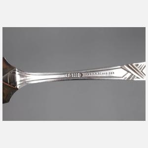 Carl Zeller Butter- und Käsemesser Silber