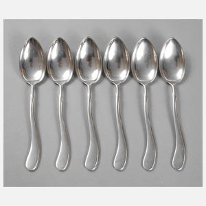 Heinrich Vogeler sechs Kaffeelöffel