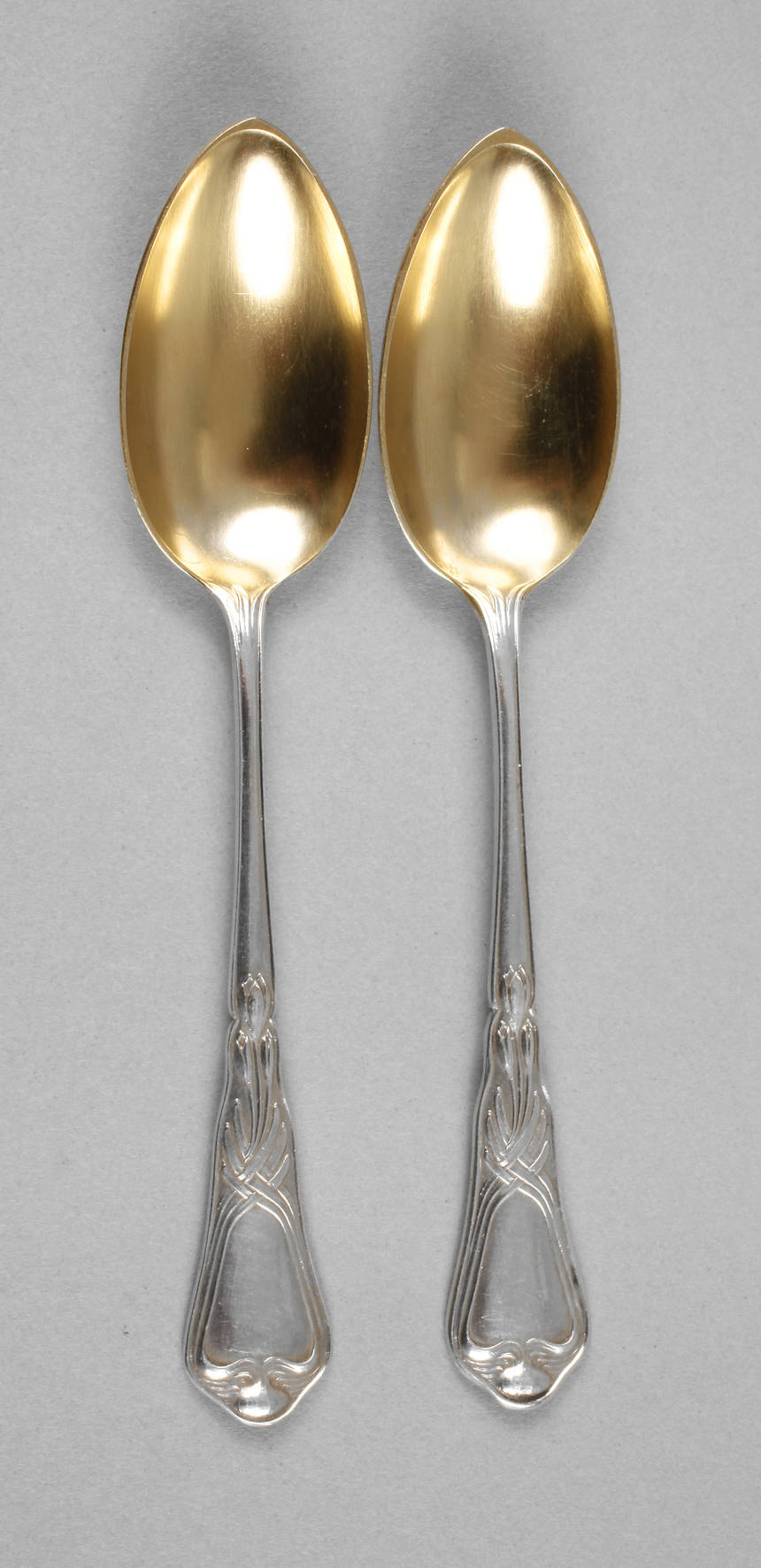 Heinrich Vogeler zwei Mokkalöffel Silber