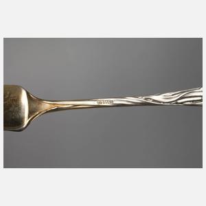 Silber Fischbesteck Jugendstil