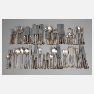 Konvolut Jugendstilbesteck