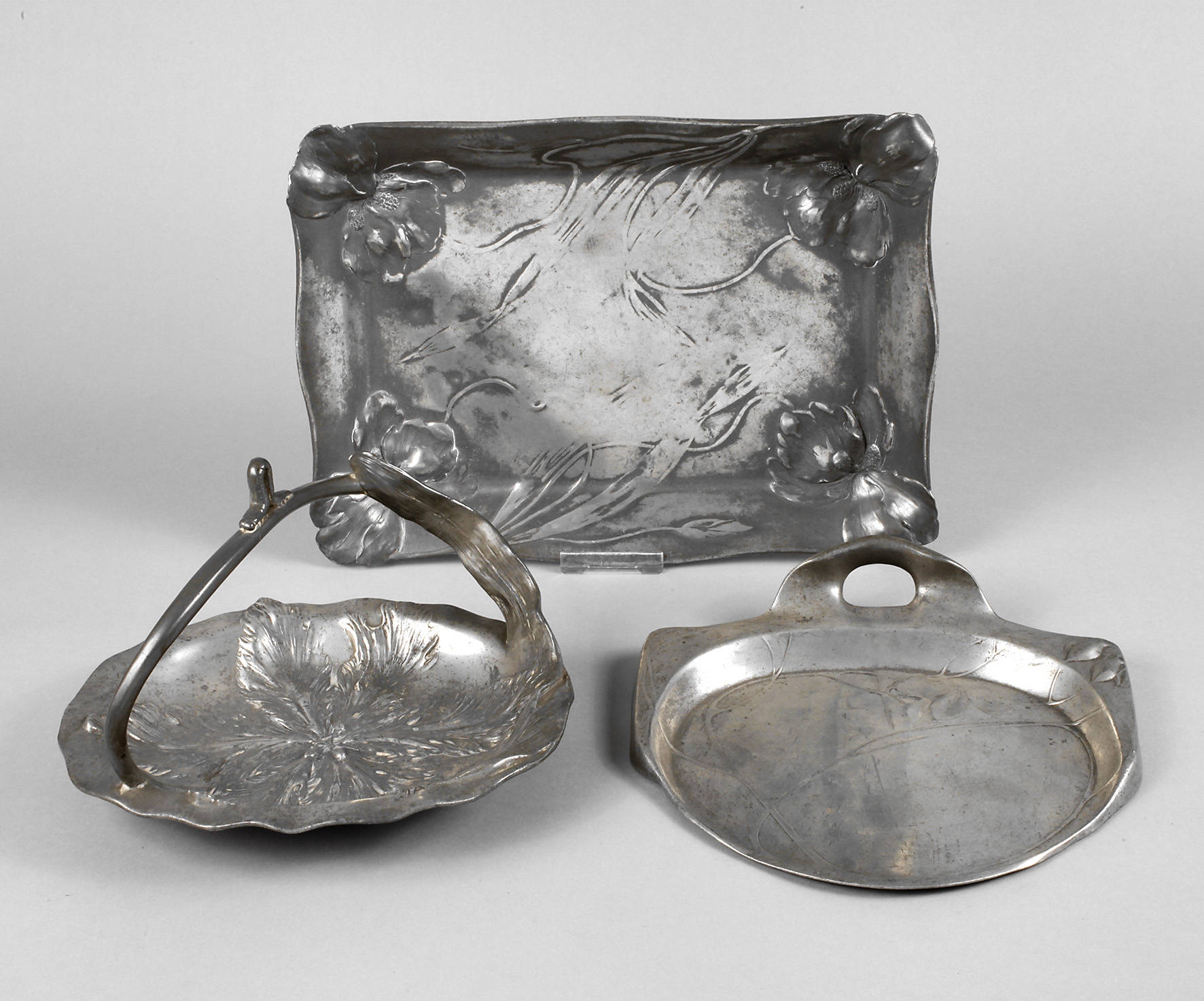 Drei Jugendstilschalen