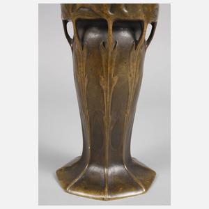 Pokalvase Bronze Jugendstil