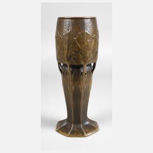 Pokalvase Bronze Jugendstil