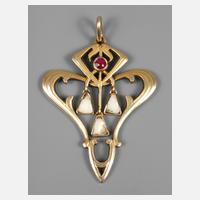 Jugendstilanhänger111