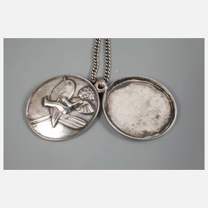 Berthold Löffler für Wiener Werkstätte, Medaillonanhänger