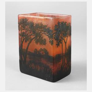 Daum Nancy Ätzglasvase