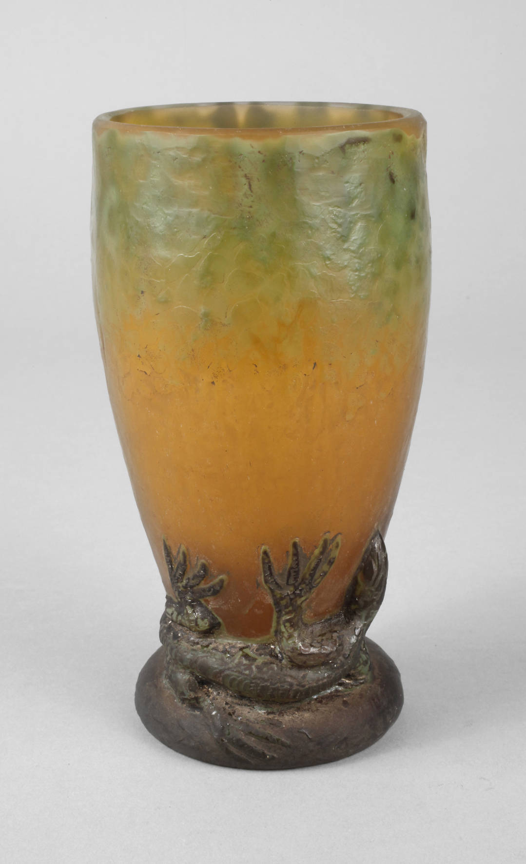 Daum Nancy Bechervase Pâte de verre