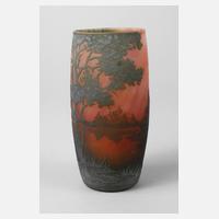 Daum Nancy Vase Landschaftsdekor111