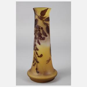 Émile Gallé Ätzglasvase