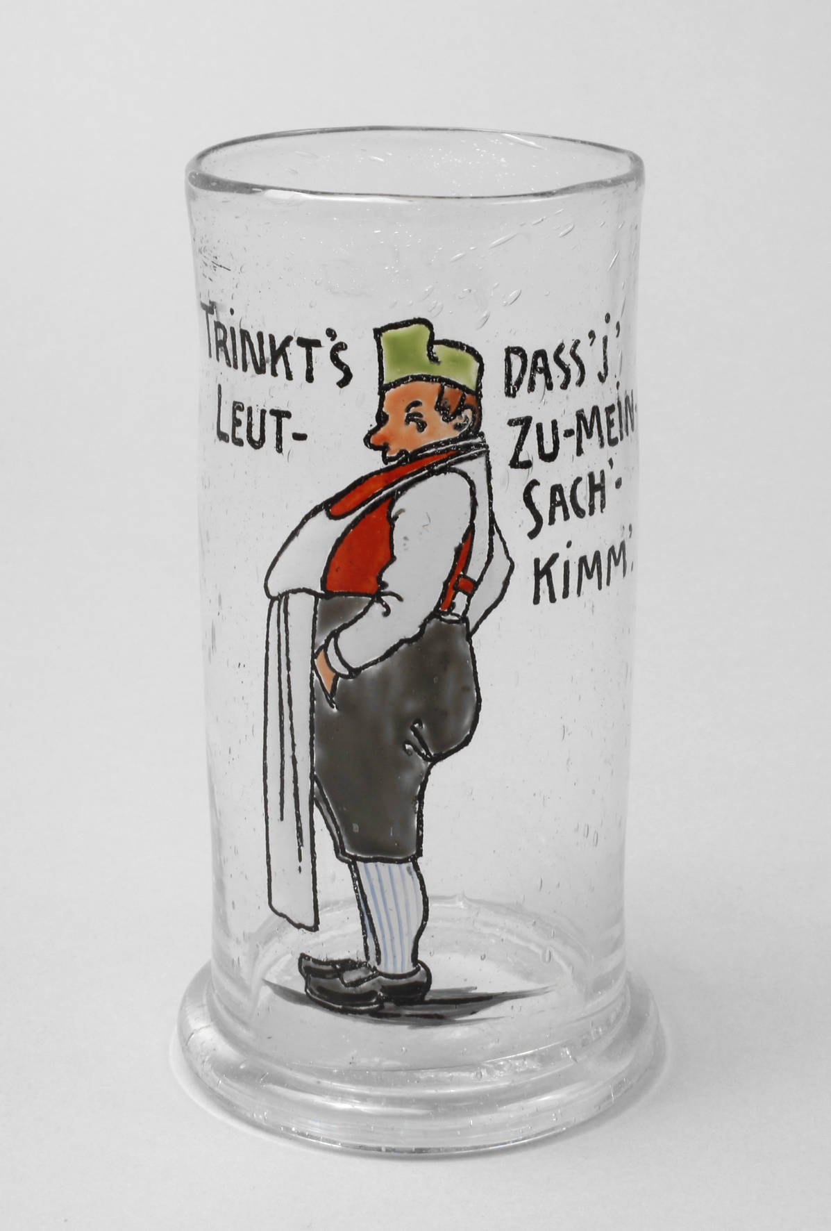 Großes Becherglas Ludwig Hohlwein