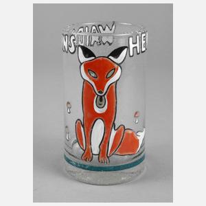 Ludwig Hohlwein Becherglas