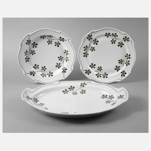 Burgau drei Teile Jugendstil