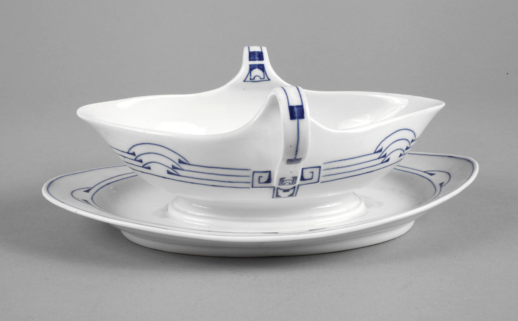 Meissen Sauciere Jugendstil