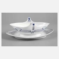 Meissen Sauciere Jugendstil111
