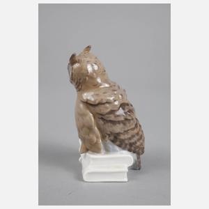 Meissen ”Eule auf Bücherstapel”