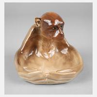 Rörstrand Visitenkartenschale als Affe111