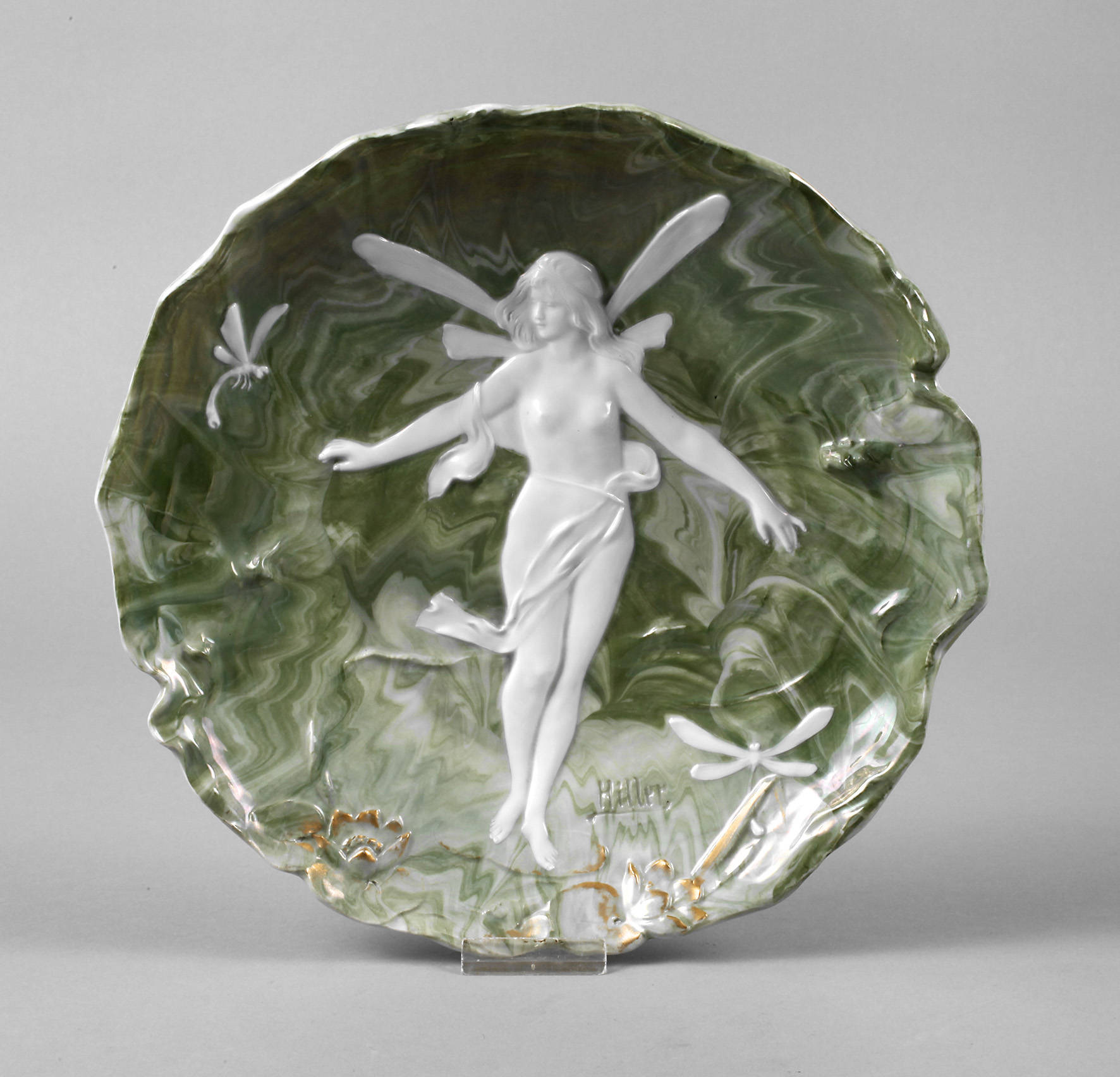 Rosenthal Wandteller Jugendstil