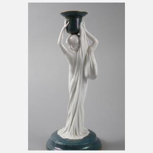 Rosenthal figürlicher Kerzenleuchter Jugendstil