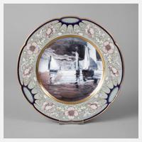 Pirkenhammer Böhmen Zierteller Jugendstil111