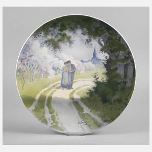 Großer Wandteller „Rendez-Vous“