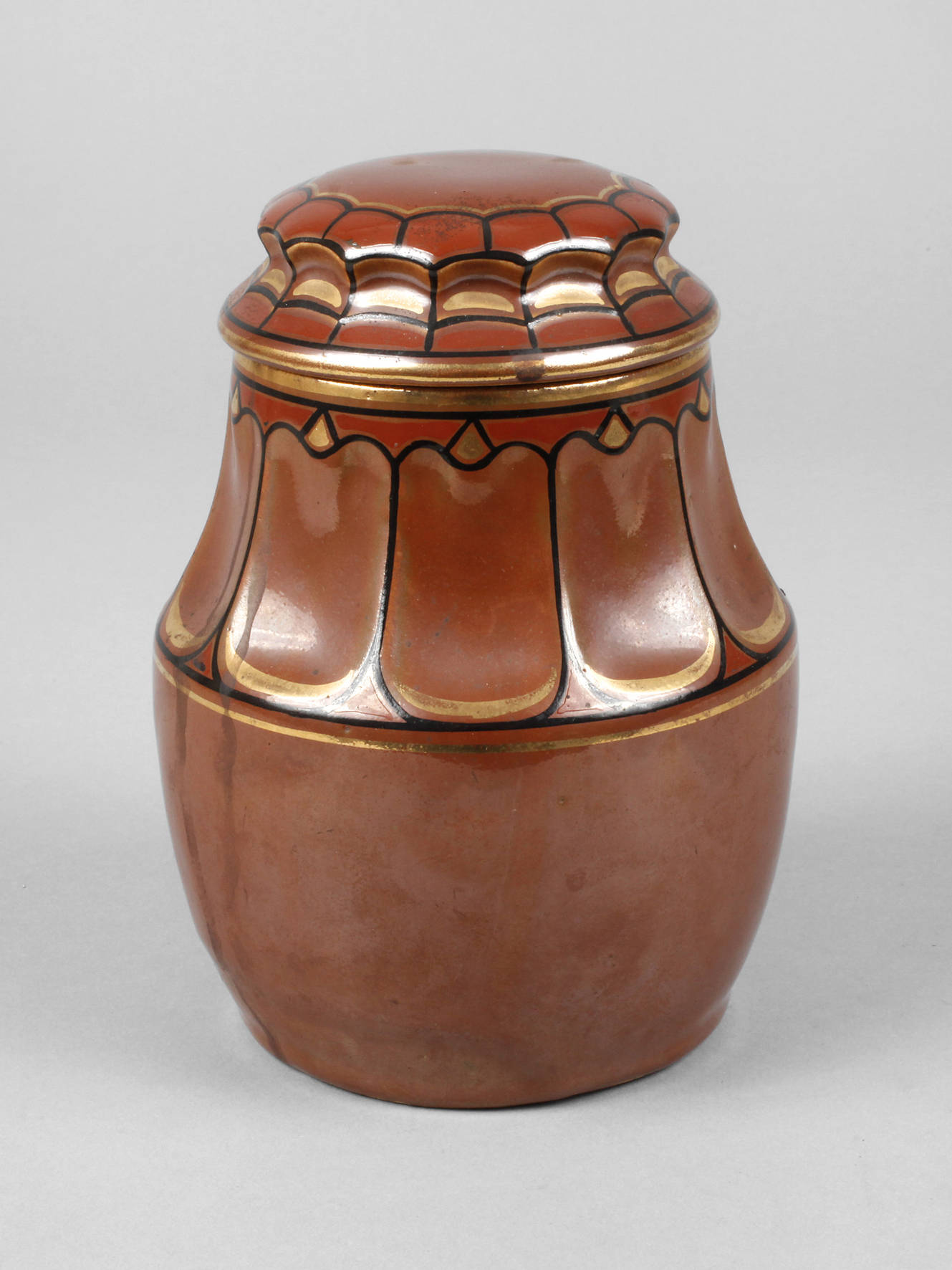 Bunzlau Deckeldose Julius Paul