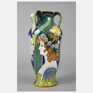 Egisto Fantechi Jugendstilvase Italien