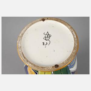 Egisto Fantechi Jugendstilvase Italien