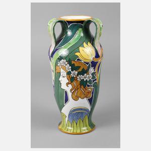 Egisto Fantechi Jugendstilvase Italien