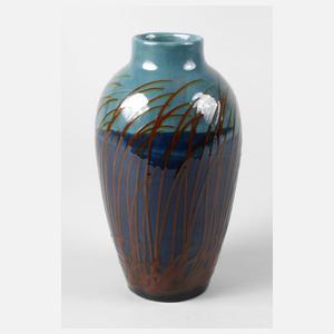 Max Laeuger Vase Gräserdekor
